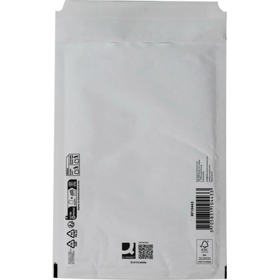 Bublinkové obálky Q-Connect - D/4, 200 x 275 mm, bílé, 10 ks