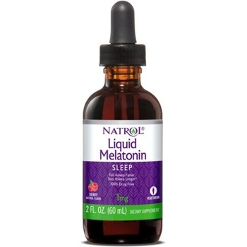 Image 1 of Natrol Melatonin 1mg - Liquid - Мелатонин | 60ml (6881 RFL)