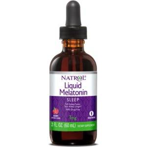 Natrol Melatonin 1mg - Liquid - Мелатонин | 60ml (6881 RFL)