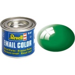Revell Емайлна боя, Revell, Email Color, Изумрудено ярко зелено гланц, 14 мл (R32161)