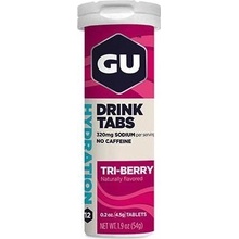 GU Hydration Drink Tabs Triberry 1 tuba balení 8ks 54 g