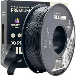 Smart Print FG-S26-E1, 3D филамент, PETG, 1, 75mm, 1000g, Черен (Black) (FG-S26-E1)