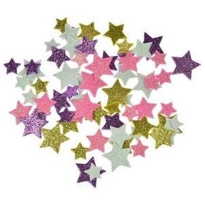 Apex Glitter stars mix Arpex light stickers (NR6325)