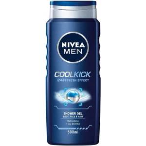 Nivea Men Cool Kick - Душ гел за мъже 500мл