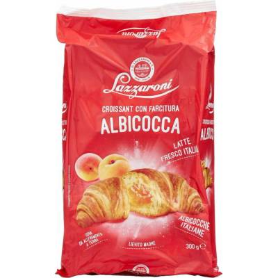 Lazzaroni croissant plnený marhuľami 6x50g
