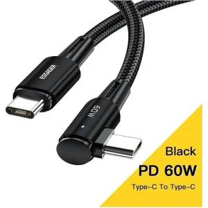 Essager Sunset USB-C / USB-C 2.0 3A, 60W, 2m, ъглов (EXCTT2-CGWTA01)