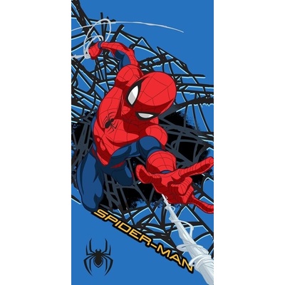 Jerry Fabrics osuška Micro Spiderman Web Shot 70 x 140 cm