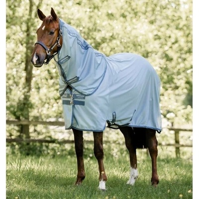 Horseware Deka proti hmyzu Amigo Bug Plus s krkem heather blue blue & silver