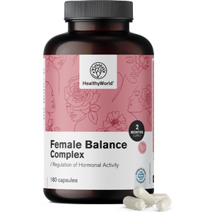 HealthyWorld Female Balance - комплекс за жени - 180 капсули