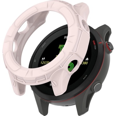 PROTEMIO 58785 TPU HALF COVER Obal pro Garmin Forerunner 955 růžový
