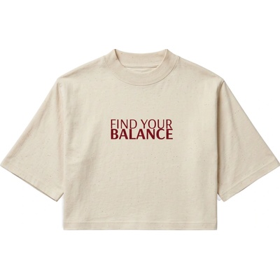 Tričko Balance TV SUMMER MODE ON 2026 croptop Béžová