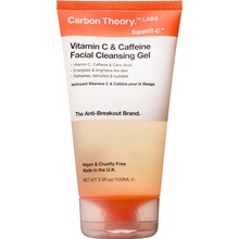 Carbon Theory čistiaci pleťový gél Vitamín C & Caffeine Facial Cleansing Gél 100 ml