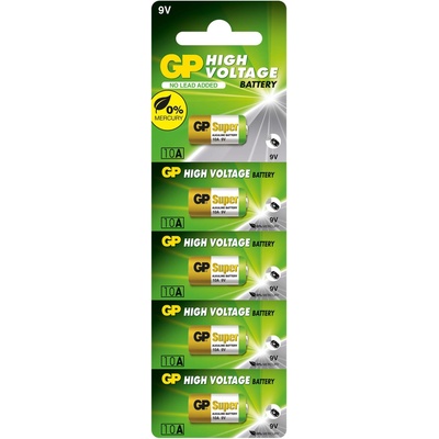 GP Batteries Алкална батерия GP А10 9V за дистанционни -5бр. -pack цена за 1 бр. - (GP-BA-10AF-U5)