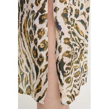 Marc Aurel Пола Marc Aurel в бежово среднодълга със стандартна кройка 2286-1021-93436 (2286.1021.93436)