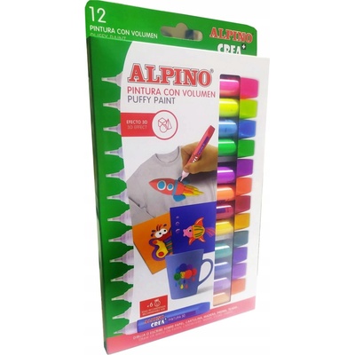 Alpino Crea Box textilných voskoviek 12 ks
