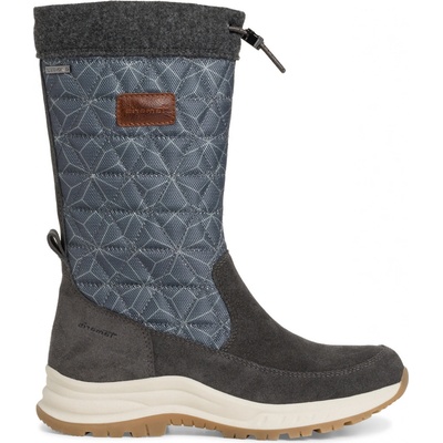 Tamaris Dámské kožené zateplené kozačky TAMARIS-TEX COMFORT 8-86409-41 šedé