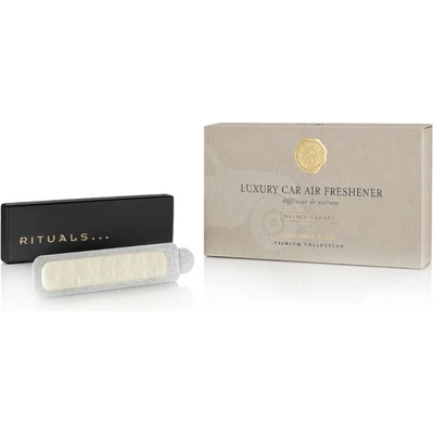 Rituals Private Collection Cashmere Rose Car Perfume Holder + Refills 2 x 3 g - 6 g