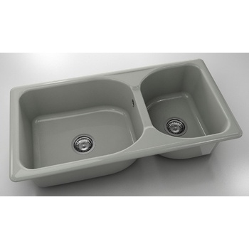 Image 1 of FAT Mивка Classic 214, Polymer marble, 13 Инокс, с включен сифон