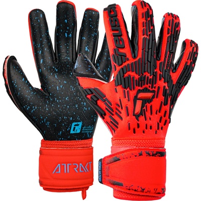 Reusch Attrakt Freegel Fusion Goaliator červená/černá/modrá