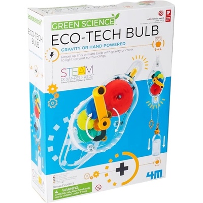 4M Научен комплект 4M - Зелена наука, еко технологична крушка (4m-03426)