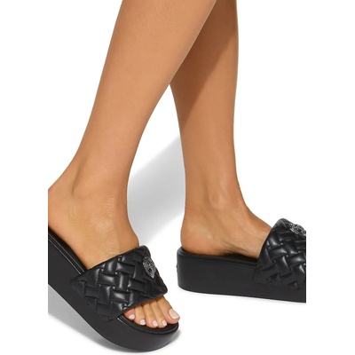 Kurt Geiger London чехли с платформа дамски Meena Eagle Platform (4797800979)