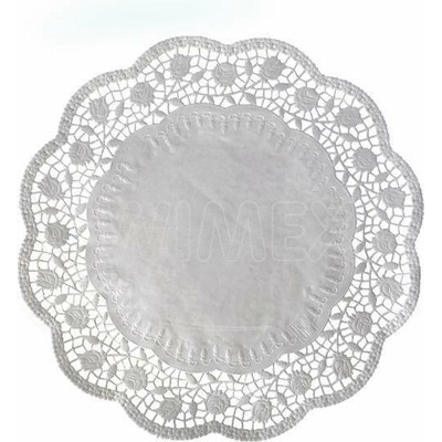 Dortová krajka - kulatá / průměr 32 cm / 6 ks