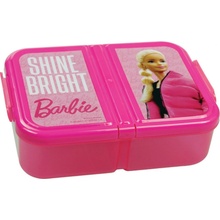 GIM S.A. Svačinový box Barbie vícekomorový růžový