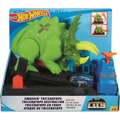 Hot Wheels CITY POSAĎ TRICERATOPSE