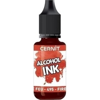 Cernit Alcohol Ink Akrylový tuš Fire Red 20 ml 1 ks