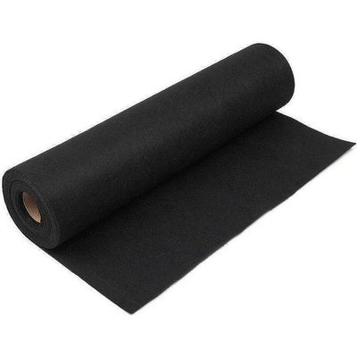 Filc / plsť METRÁŽ – tloušťka 3 mm, šíře 100 cm, gramáž 440 g/m² - 4 (F77) černá