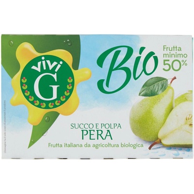 Vivi G hruškový džús BIO 3 x 200 ml