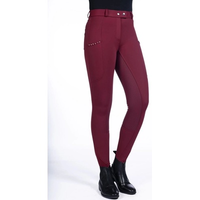 HKM Rajtky Monaco Winter Full Grip dámské red wine – Zboží Mobilmania