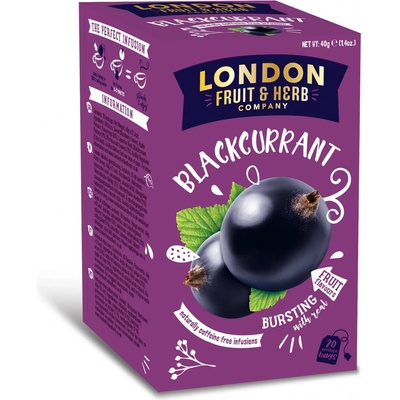 London Fruit & Herb Černý rybíz 20 x 2 g