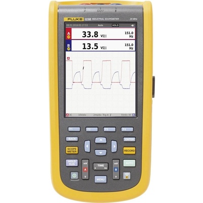 Ručný osciloskop Fluke 123B/EU, 20 MHz, 2-kanálová