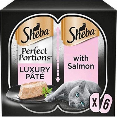 Sheba Perfect Portions losos 3 x 75 g – Zboží Mobilmania