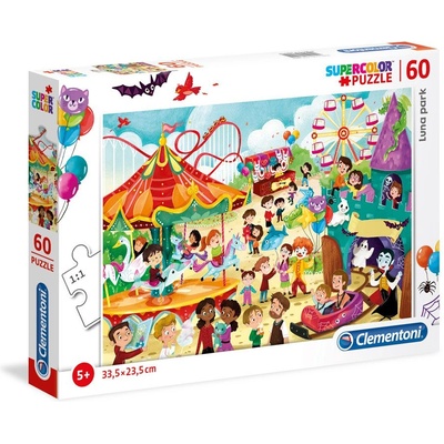 Clementoni Supercolor Луна Парк Пъзел Унисекс 5+ години 60 бр