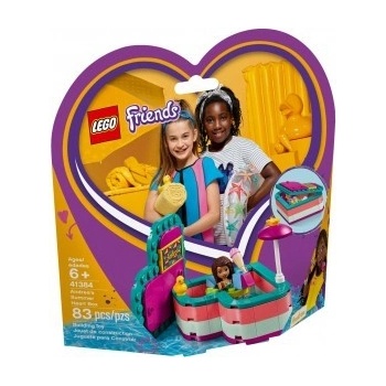 LEGO® Friends 41384 Andrea a letní krabička ve tvaru srdce