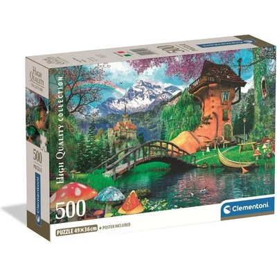 Clementoni - Puzzle The Old Shoe House - 500 piese