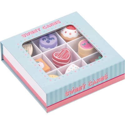 Lelin toys - Комплект дървени кексчета