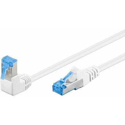 Goobay 51563 Patch, S/FTP, 6a, licna, Cu, LSZH, 0,5m, bílý