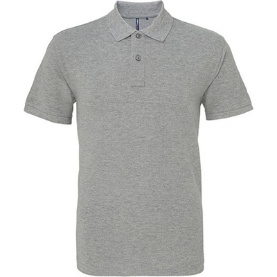Asquith & Fox pánské polo triko AQ010 Heather Grey