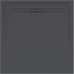 Geberit Sestra - Душ-тава 80x80 см, графит 550.292. 00.2 (550.292.00.2)