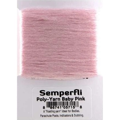 Semperfli Umělé Vlákno Polyyarn Baby Pink