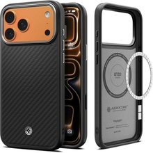 Spigen Enzo Aramid T Black Silver iPhone 17 Pro Max ACS09905