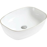 Mexen Lita 50x40 cm white/gold (22124905)