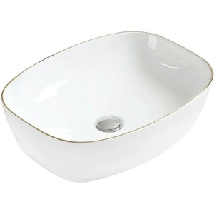 Mexen Lita 50x40 cm white/gold (22124905)