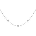 Rosefield колие в сребрист цвят Daisy Flower JNDFS-J673 Rosefield | Lilav | ЖЕНИ | ЕДИН РАЗМЕР