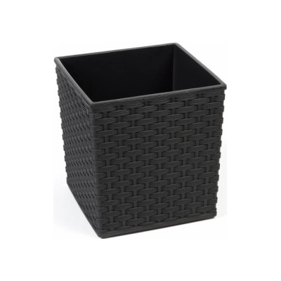 Lamela Juka 250 x 250 mm ratan černý