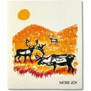 MoreJoy prírodná utierka Jeleň 18 x 20 cm 1 ks
