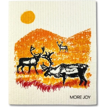 MoreJoy prírodná utierka Jeleň 18 x 20 cm 1 ks